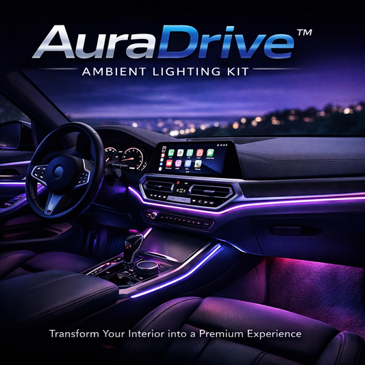 AuraDrive™ – Oppgrader Bilens Interiør med Ambient Lys